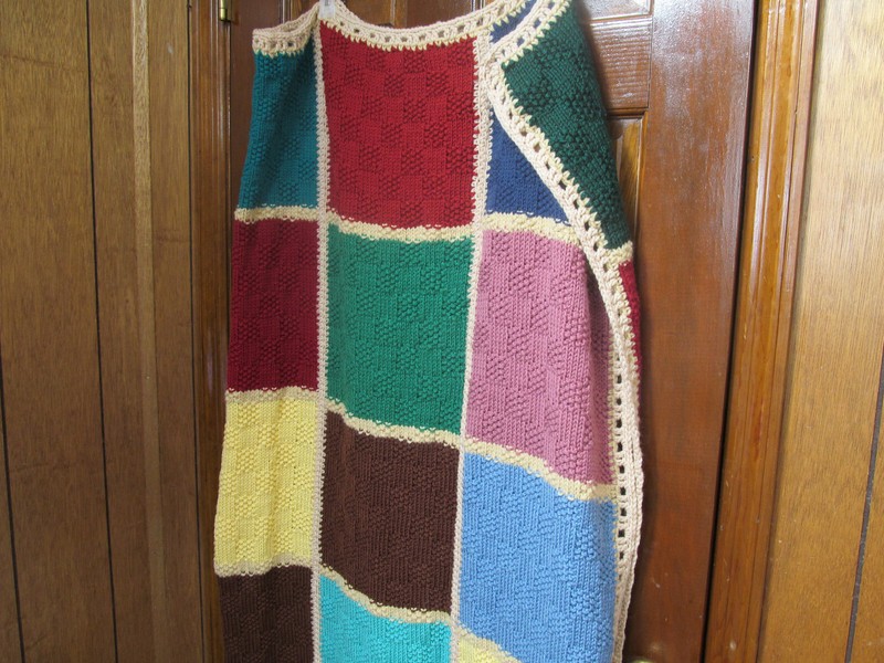 Handcrafted afghan/throw gallery