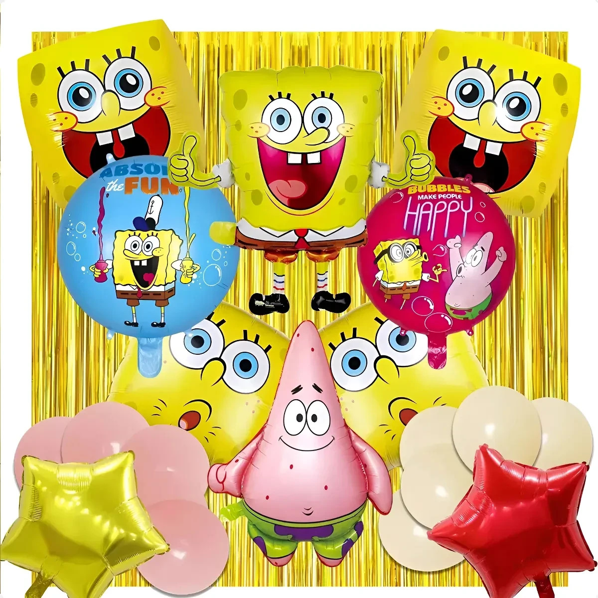 SpongeBob SquarePants and Patrick Star Decoration Kit (21 Balloons) gallery