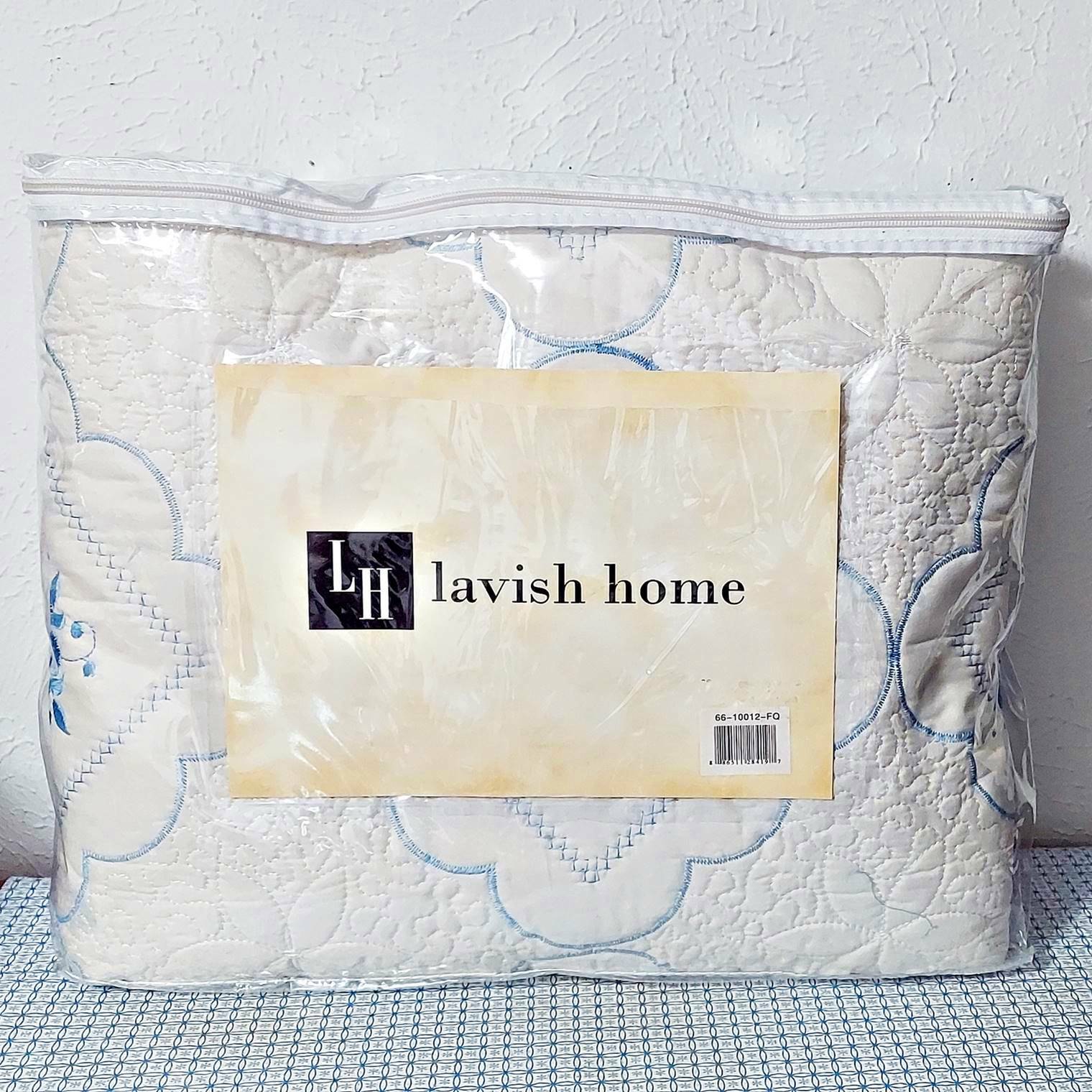 【NEW】LAVISH HOME BRIANNA EMBROIDERED QUILT 3 PC. SET - FULL/QUEEN, MULTICOLOR gallery