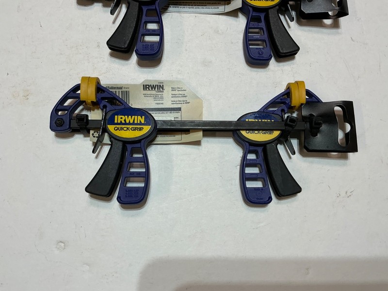 NOS Irwin MICRO Quick-Grip Bar Clamp (4-1/4") And Spreader (8") 53006 2 pks of 2 gallery
