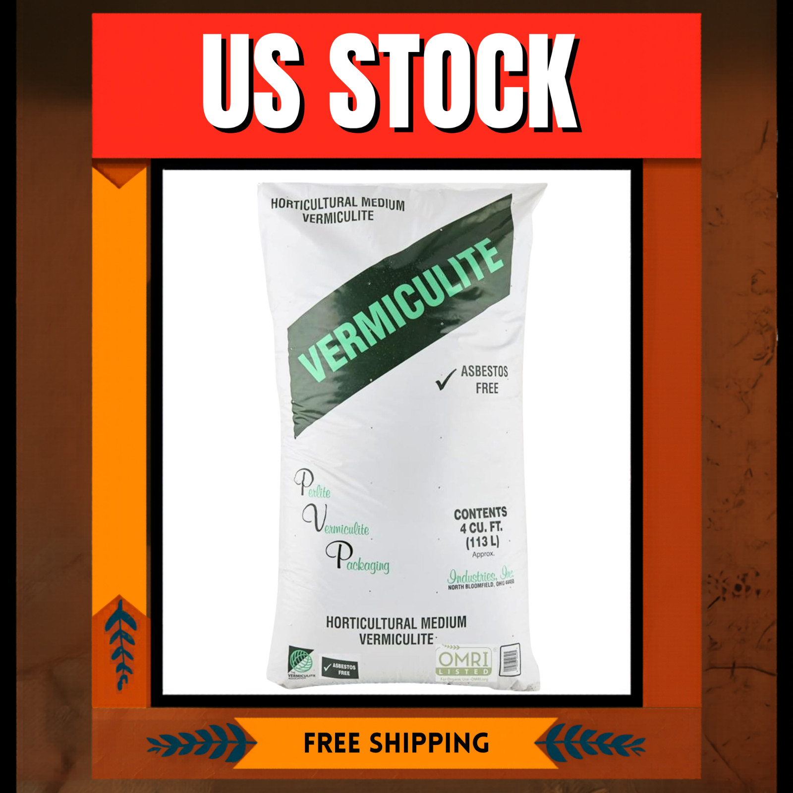 4 Cubic Feet Medium Vermiculite - Professional Grade Soil Conditioner & Additive gallery