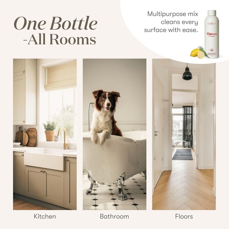 Plant-Based Multi-Surface Cleaner - 14.4 oz, Essential Oils for Home Use gallery