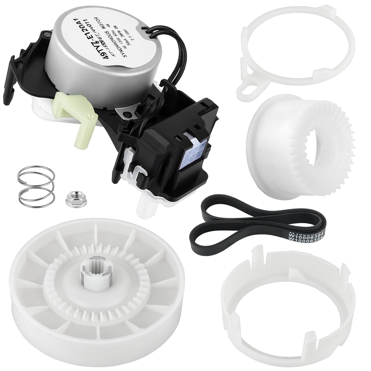 W10913953 Washer Shift Actuator+Washer Pulley Clutch Kit+Belt for Amana gallery