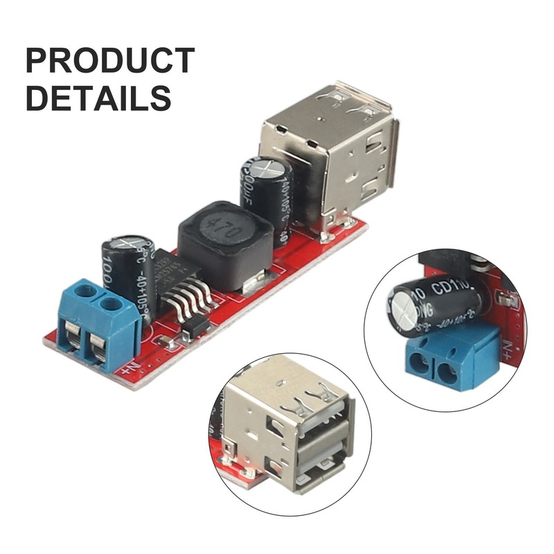 Voltage Regulator Car Charge Regulator -40 'C - + 85 'C 5V / 3A (MAX) gallery