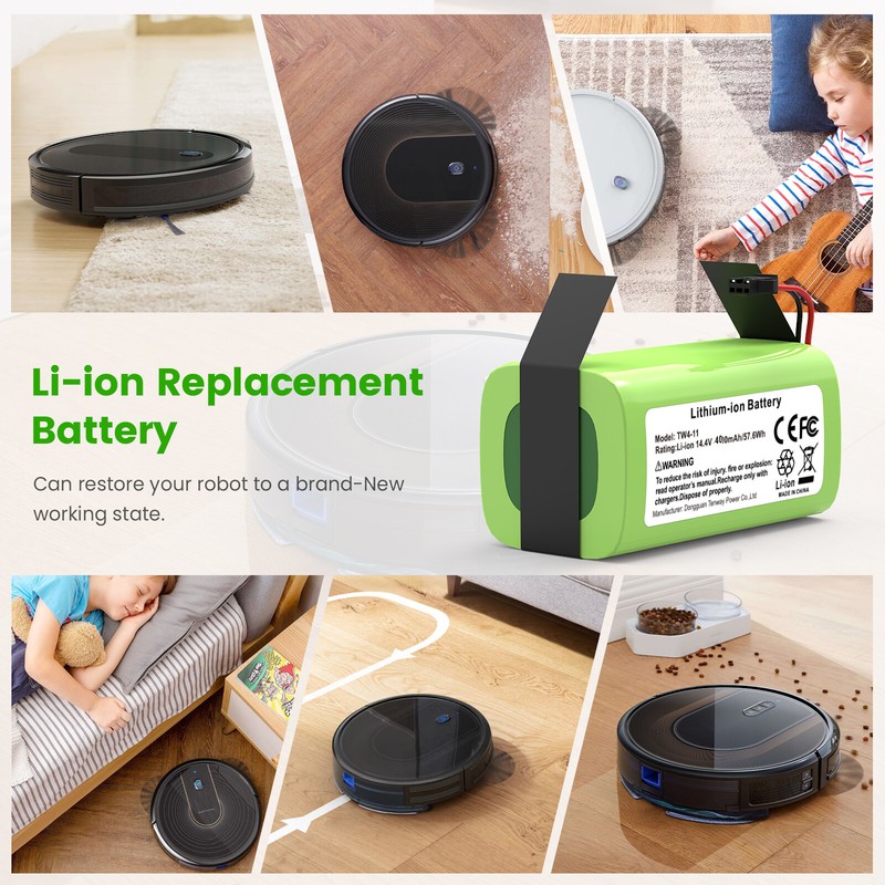 Replacement Eufy RoboVac Battery Pack Accessory for RoboVac 11S 11S MAX 15T 30 gallery