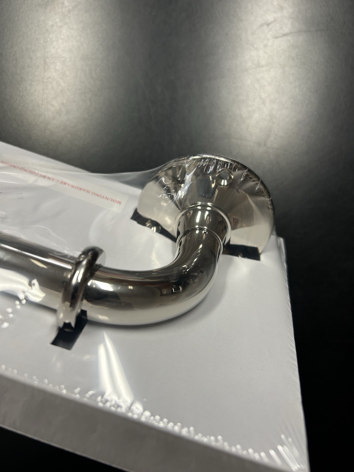 Restoration Hardware Sutton Tissue Toilet Paper Holder Polished Nickel Silver gallery