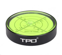 Horizontal Bubble Level 2.5 Inches Precision Bulls-eye Circular Bubble Level