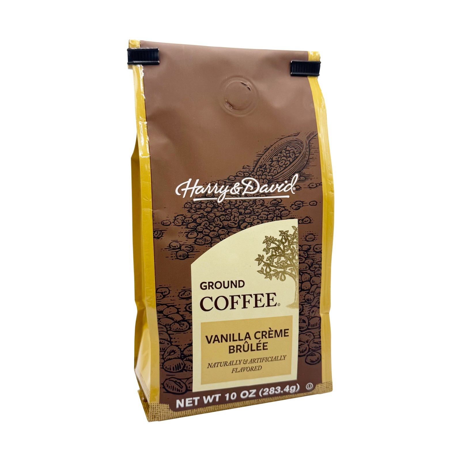 Harry & David Ground Coffee Vanilla Crème Brûlée 10 oz Flavored Coffee Bag gallery