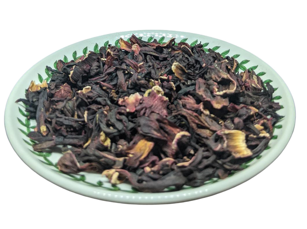 Hibiscus Flower - 1 oz (28g) Sampler Size - Dried Loose Flower, Wild Crafted gallery