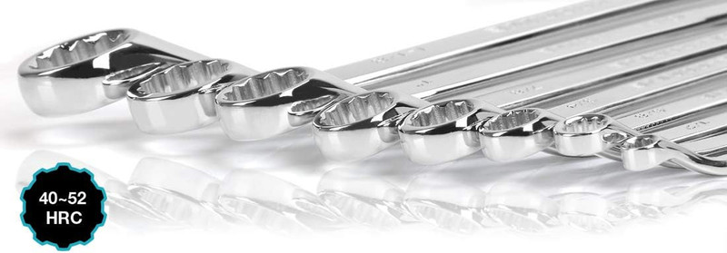 50-Degree Offset Wrench Set, SAE, Double Box End Wrench Set, 8-Piece, 1/4'' to 1 gallery