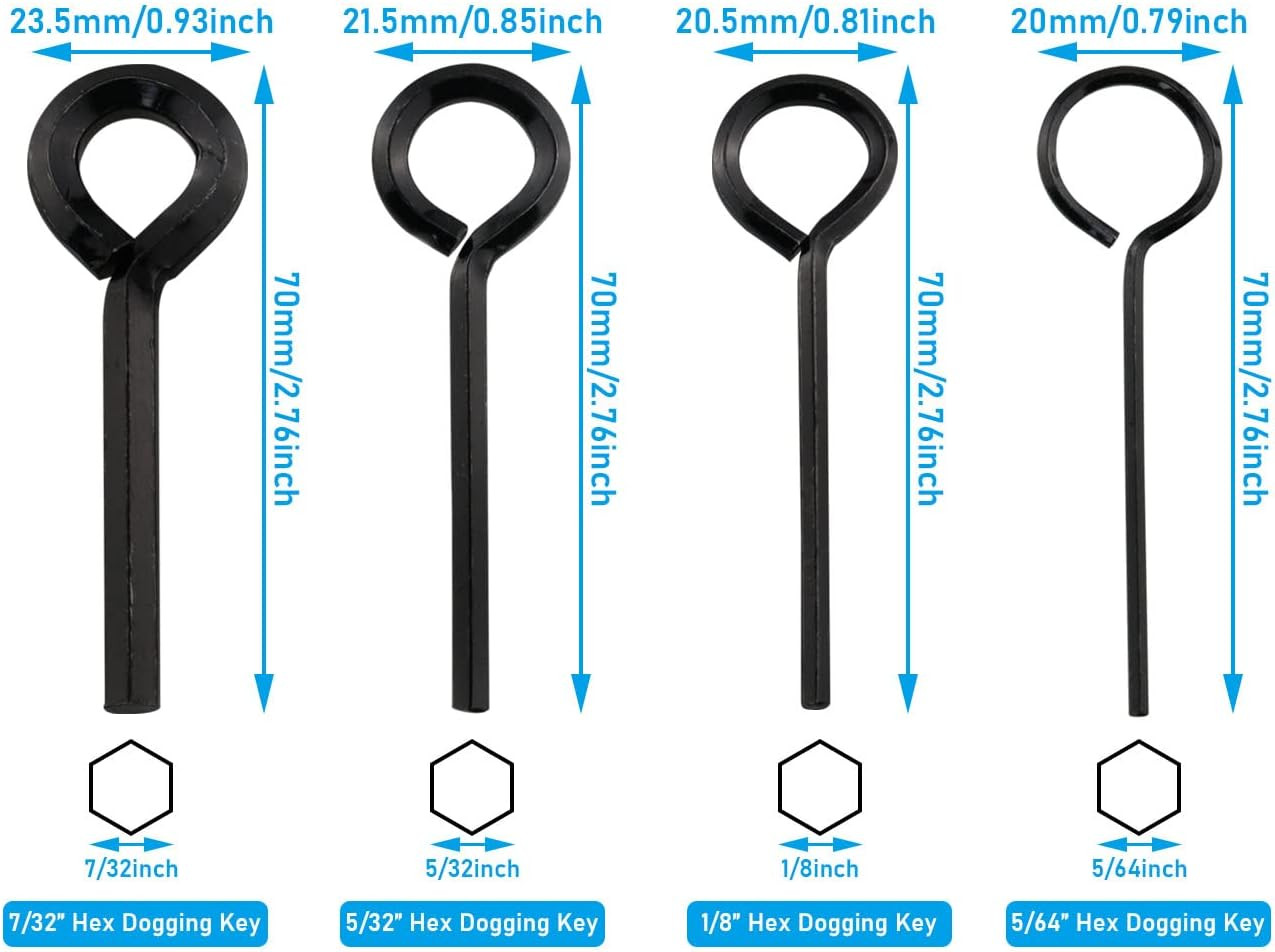 1Set Allen Set Standard Dogging Key Full Allen Door Push Bar Panic Exit Devices gallery