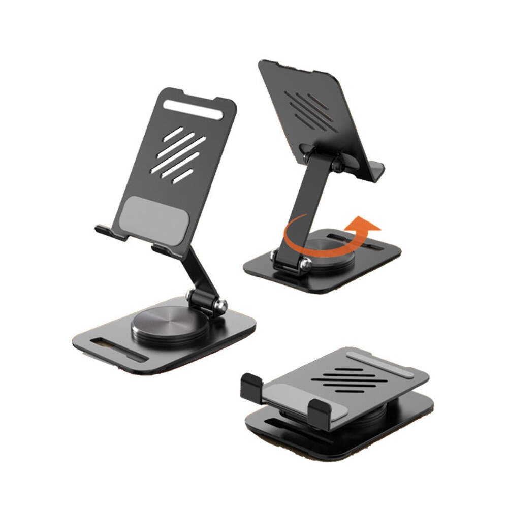360 Degrees Rotate Metal Desk Mobile Phone Holder Stand For Phone Pad Adjustable gallery