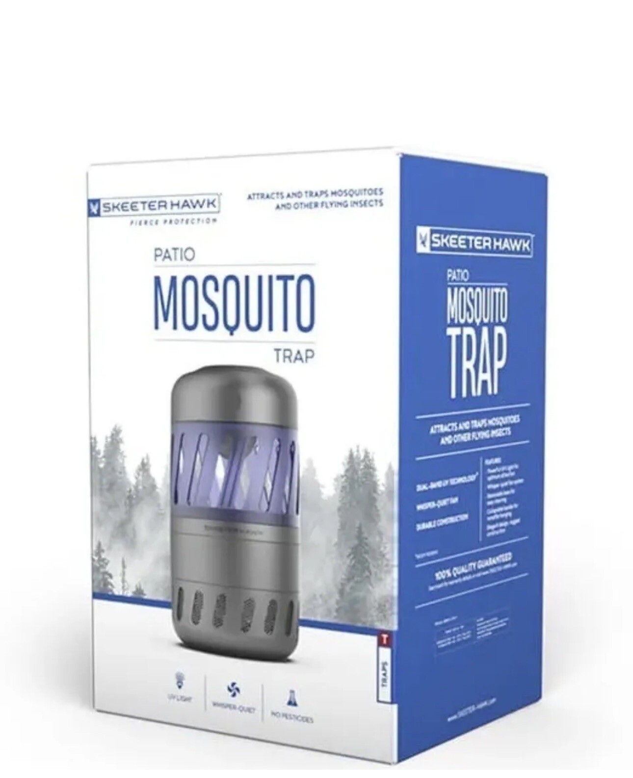 NEW Skeeter Hawk Patio LED UV Mosquito & Flying Insect Trap - Quiet, Easy Clean gallery
