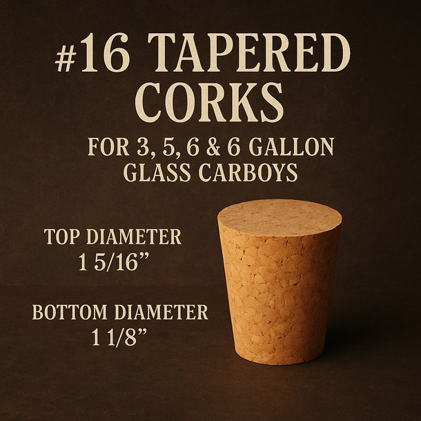 LD Carlson No. 16 Tapered Corks Per Each gallery