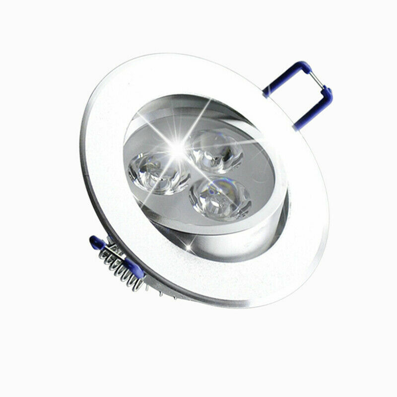 10-100PCS Dimmable LED Downlight 3W/5W Recessed Ceiling Light Spotlight 85V-265V gallery