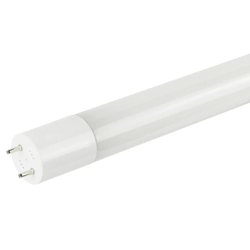 LED 2ft AL+PC Tube 10W 6000K Single End Bypass CLEAR Lens UL & DLC - Pack of 6 gallery