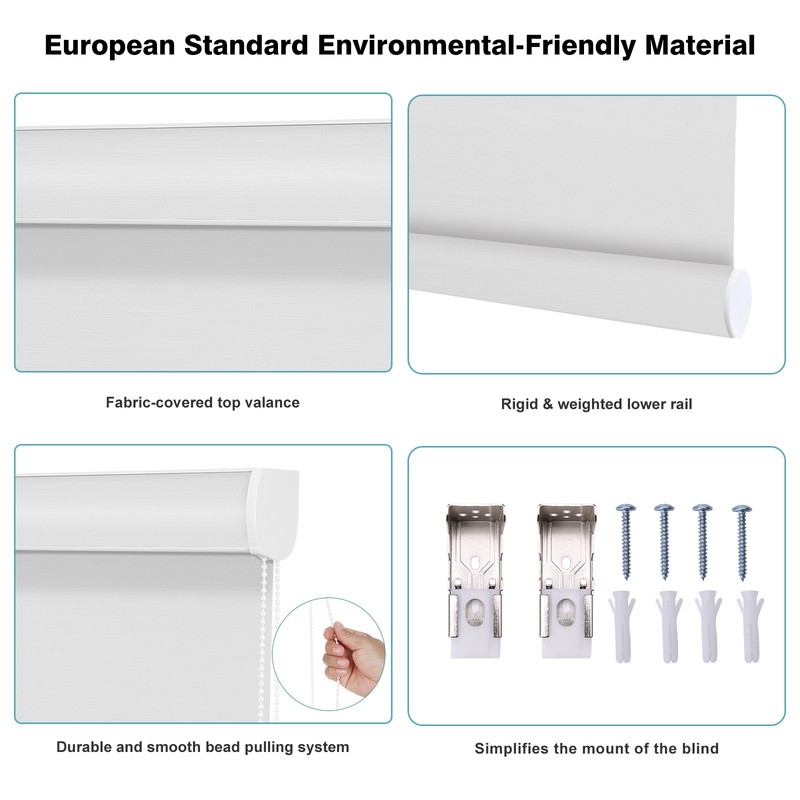 Changshade Light Filtering Window Blinds Roll-up Blinds Roller Shades Curtains gallery
