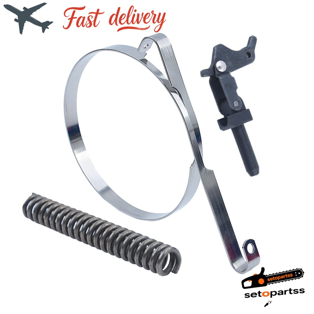 Chain Brake Band Spring Knee Joint Kit For Husqvarna 61 66 266 268 272 Durable gallery