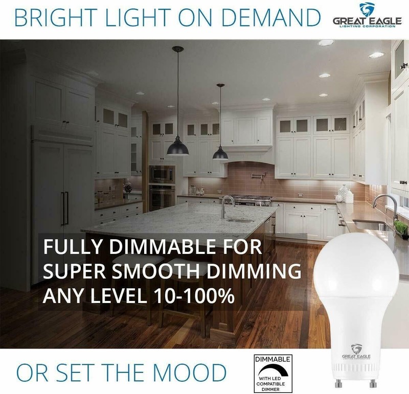 Great Eagle Dimmable 100W Replacement A19 LED Bulb 2700K/3000K/4000K/5000K gallery