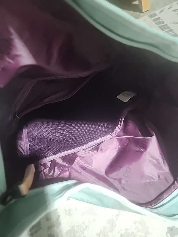 doterra backpack with multiple pockets, padded straps and adjustable waist strap 4