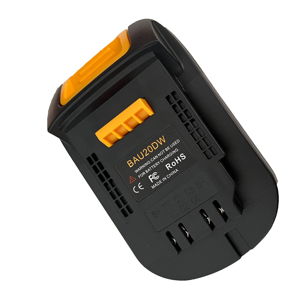 Adapter For Bauer 20v Li-ion Battery Convert to for Dewalt 18v 20v Cordless Tool gallery