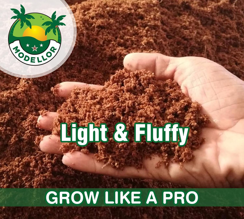 4 Bricks (5 Lb) Premium Super Washed Coco Coir, Yields 9 Gallons, Seed Starter, gallery