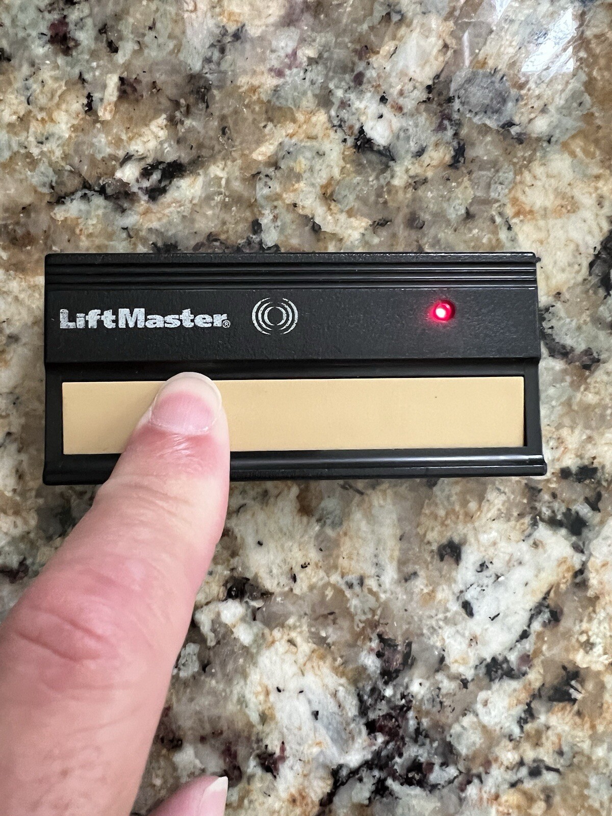 LiftMaster 361LM 1 Button 9 Switch Garage Door Opener Remote HBW2113 Tested gallery