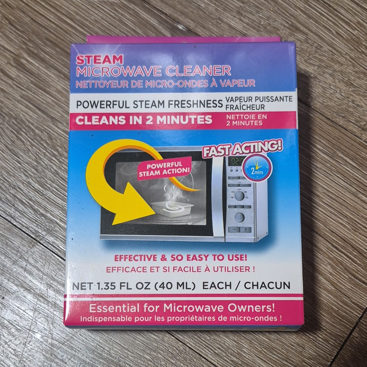Steam Microwave Cleaner Powerful Steam Freshness Cleans in 2 Minutes 40 ml gallery