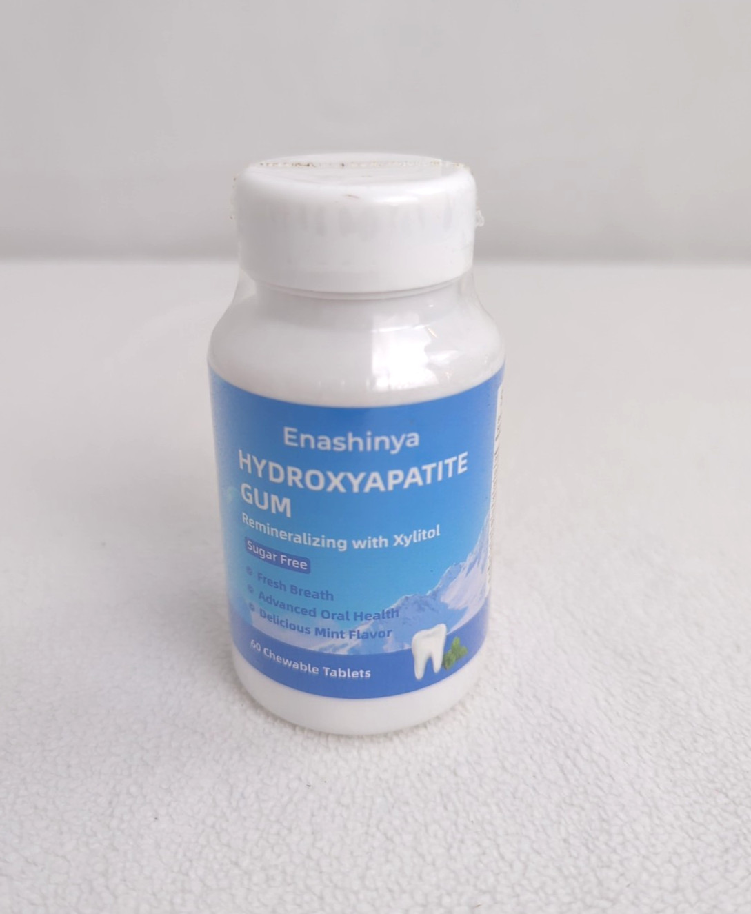 Hydroxyapatite Gum Chewable Tablets Oral Health Bad Breath Halitosis Ph Balance gallery