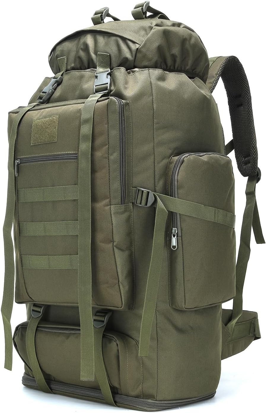 Lightweight 70L/100L Hiking Backpack with Comfortable Mesh Padding & Durability 3