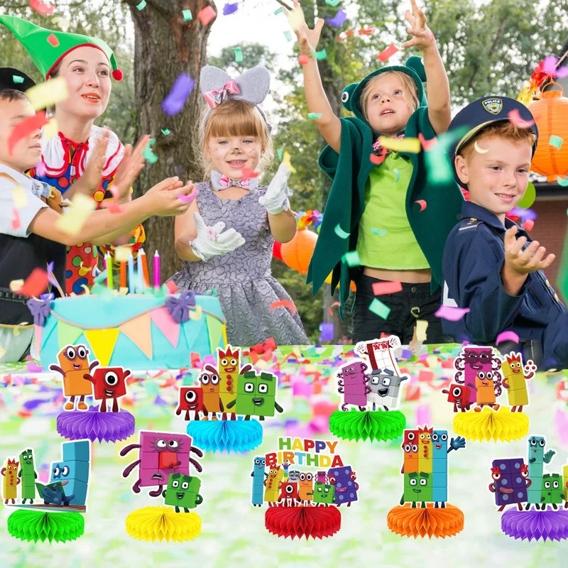 Number Honeycomb Centerpieces 3D Table Decorations Party Supplies gallery