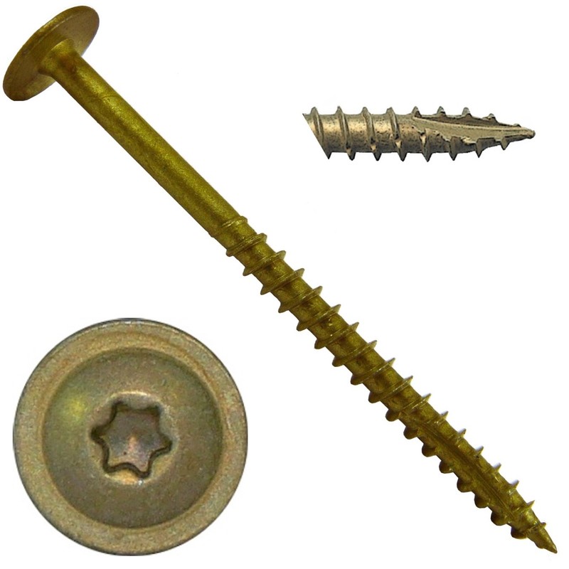 #8 BRONZE STAR EXTERIOR MODIFIED TRUSS HEAD SCREWS: gallery
