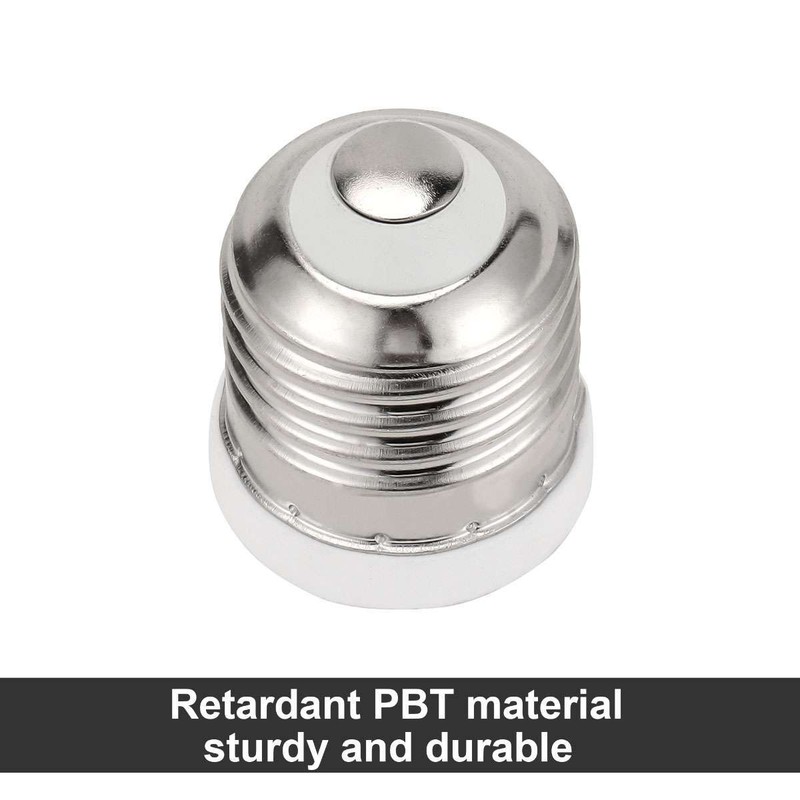 Light Bulb Socket Adapter Medium Base E27 to E12 Candelabra Screw Reducer gallery
