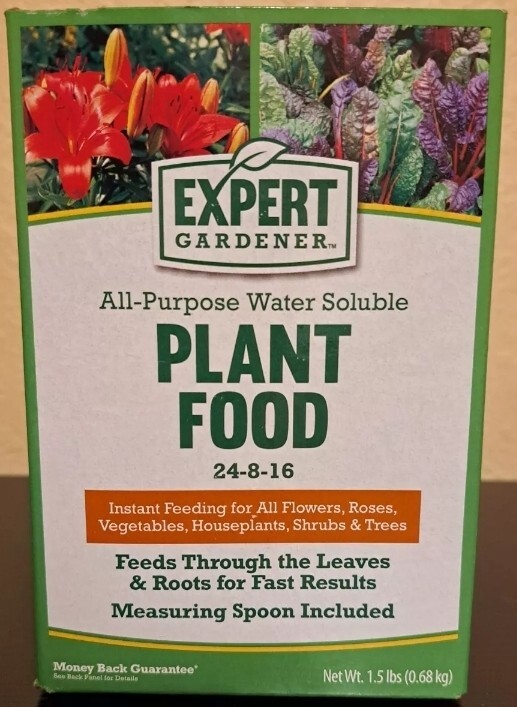 Expert Gardener All-Purpose Water Soluble Plant Food Fertilizer, 1.5 lb. gallery
