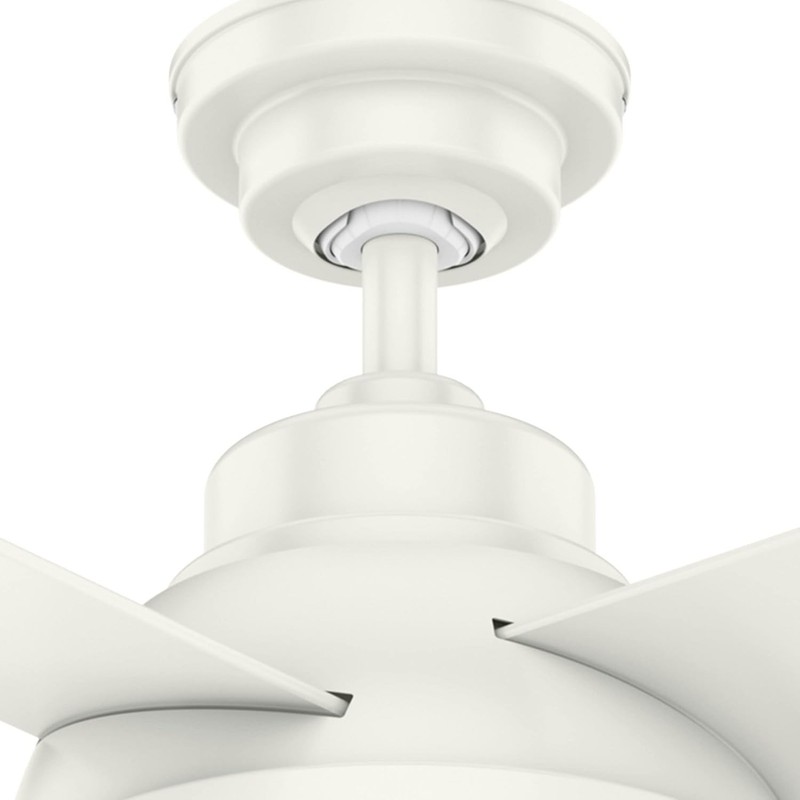 NEW Casablanca Levitt 54" Modern Ceiling Fan - Fresh White, LED, Control, 59431 gallery