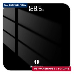 Digital Bathroom Scale Body Weight, LED Display, 400lb Capacity, 4 Sensors