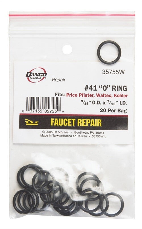 Danco 35755W Durable Rubber #41 Faucet O-Ring 9/16 x 7/16 x 1/16 in. gallery
