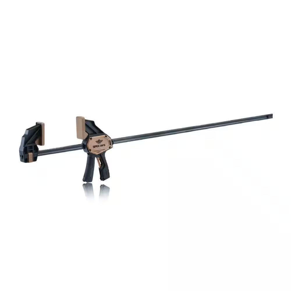 37 In. 330 Lbs. Trigger Clamp, Large 1-Handed Clamp, 37-1/8 In. Clamp Range, 45- gallery
