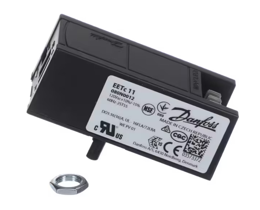 Refrigerator Temperature Controller Compatible with Danfoss 080N0012, 120V, 60HZ