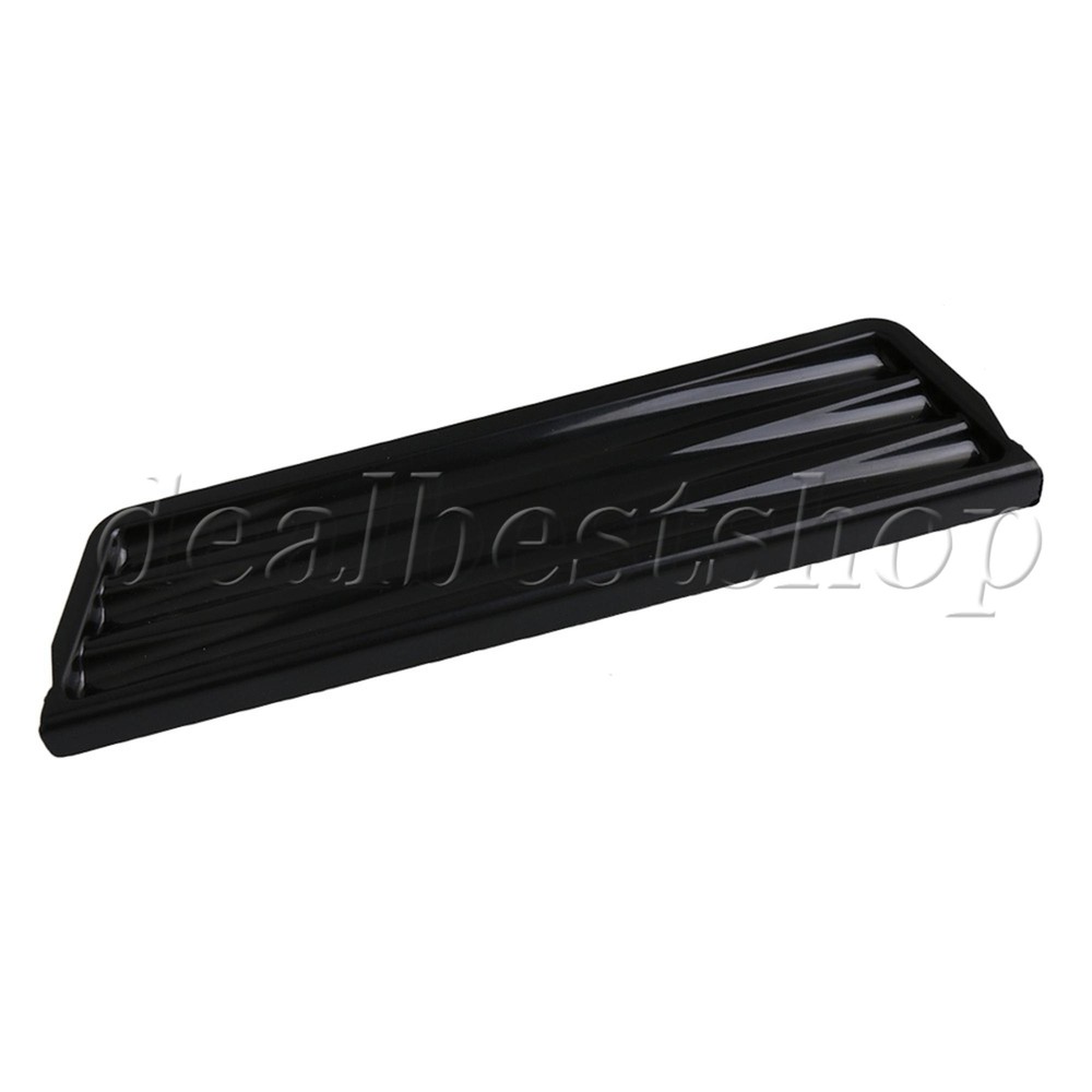 2206670B Refrigerator Overflow Grille Replacement Black Plastic