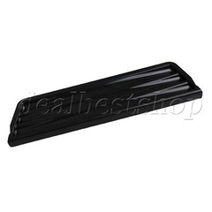 2206670B Refrigerator Overflow Grille Replacement Black Plastic