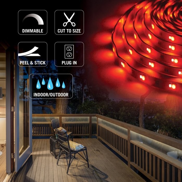 Armacost Lighting RibbonFlex Home 24 ft. RGB+W Indoor / Outdoor LED 7.5m gallery