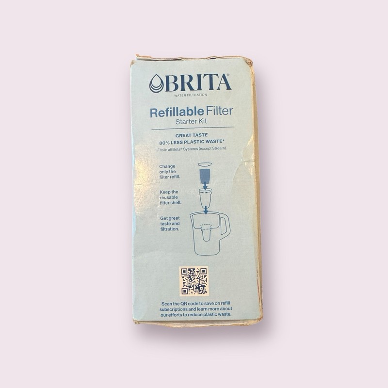 Brita Refillable Filter Starter Kit w/ Reusable Filter Shell & 3 Filter Refills gallery