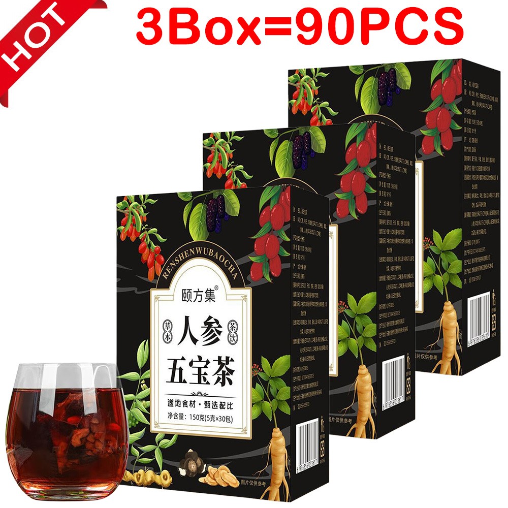 30pcs Ginseng six treasure tea , Kidney tea ,liver tea , red date kidney health gallery