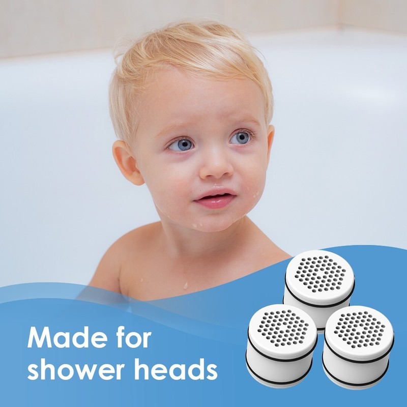 AQUA CREST Shower Water Filter, Compatible with Culligan WHR-140 WSH-C125 2 Pack gallery