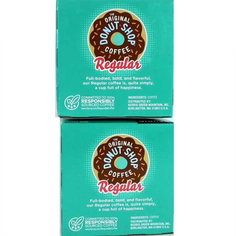 Donut Shop Coffee Regular, Medium Roast Coffee, 10 Pods per box, BB:9/26 gallery