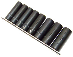 9 pc 1/2″ DR Deep Air Impact Socket Standard 1/2in Drive Sockets Black SAE Set