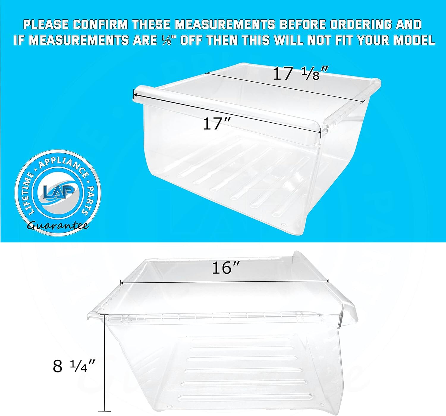Top Vegetable Drawer for Samsung RS261MDRS/XAA-01 RS25H5000SP/AA-00 RS25J500DBC gallery