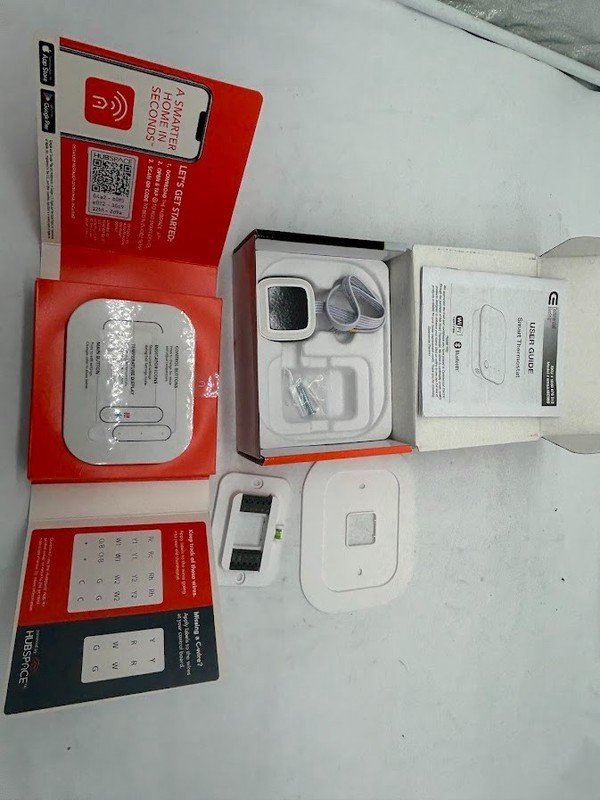 Wi-Fi and Bluetooth Enabled Smart Programmable Thermostat Powered by Hubspace gallery