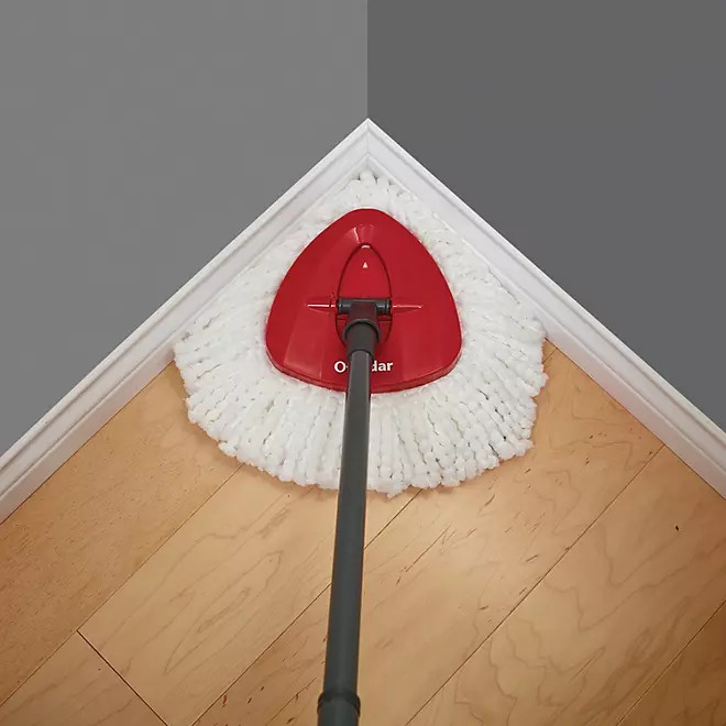 O-Cedar Easy Wring Spin Mop & Bucket System with 3 Extra Refills gallery